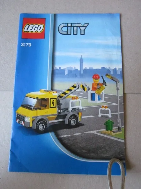Lego City Building Instructions Instruction 3179 Truck with Lift