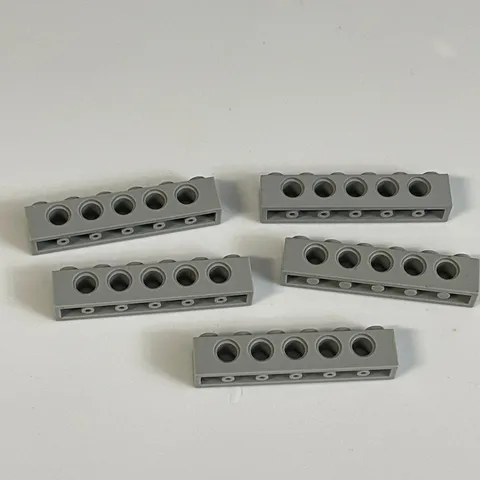 Lego 3894 Light Blue Gray Replacement Parts Pieces Lot of 5