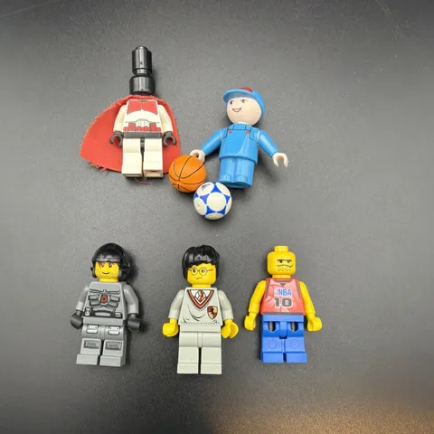 Vintage LEGO Minifigure Lot Star Wars Clone Trooper sw0126 NBA Basketball 10