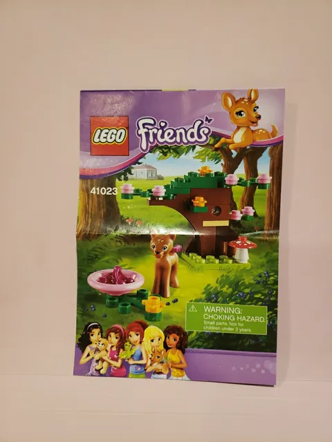 LEGO Friends Fawn's Forest 41023 Instruction Guide MANUAL ONLY