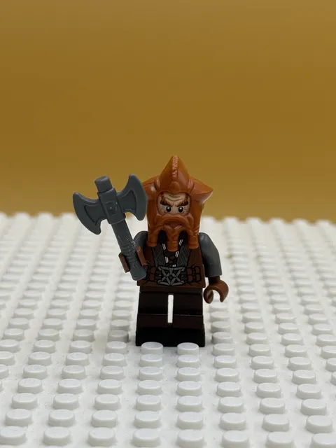 Lego Nori the Dwarf Minifigure The Lord of the Rings The Hobbit 79010 lor046
