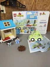 LEGO® DUPLO® Town Family House on Wheels 10986 Pre Owned Missing Pieces