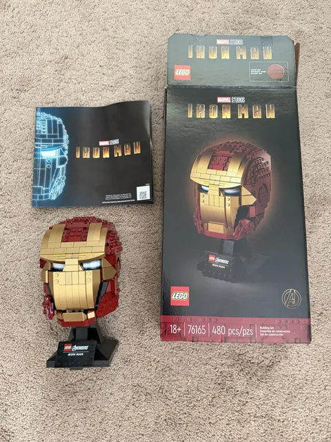 Lego Avengers Iron Man Helmet 76165
