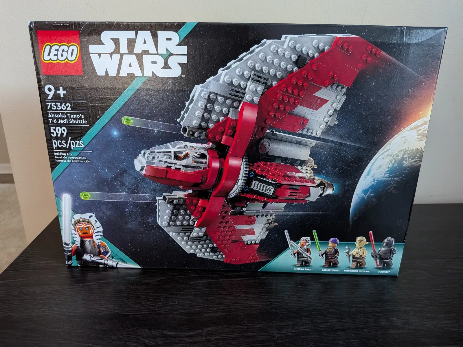 LEGO Star Wars: Ahsoka Tano's T-6 Jedi Shuttle (75362) Brand New (NISB)
