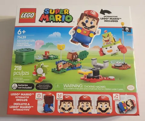 Lego Super Mario: Adventures with Interactive Lego Mario (71439) Brand New