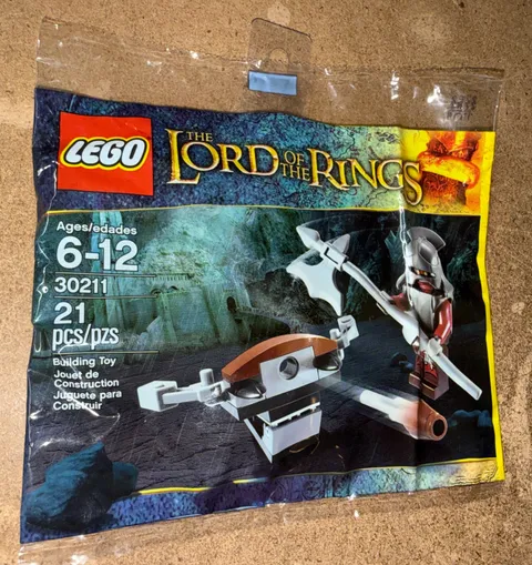 LEGO Lord of the Rings: Uruk-Hai with ballista New Sealed Polybag (30211)