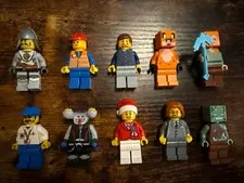 Lot of 10 LEGO Minifigures – Various Themes