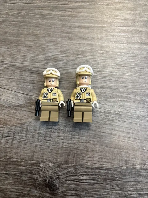 Lego Star Wars Hoth Rebel Trooper Minifigure Lot Of 2