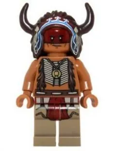 LEGO® Minifigure The Lone Ranger tlr003 Red Knee