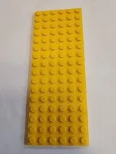 LEGO 6x16 Plate w/ Studs Yellow ~ Part # 3027 EUC 