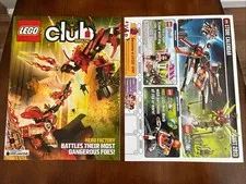LEGO Club Magazine July August 2013 Hero Factory + Official Store Calendar NEW