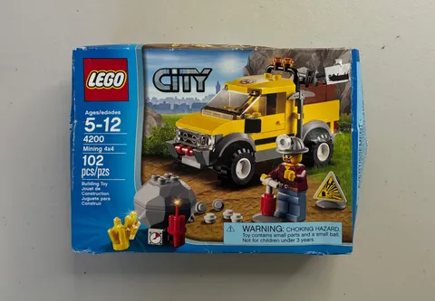NIB Retired LEGO CITY Set (4200) - Mining 4x4 (Box Damage)
