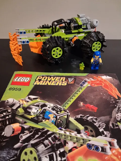 LEGO Power Miners 8959: Claw Digger (missing monster and 2 pieces)