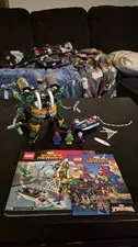 LEGO Marvel 76059 Doc Ock's Tentacle Trap 100% Build Complete Read Desc