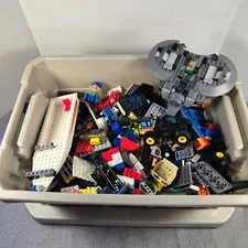 Bulk Lego Lot 8lb 10oz Assorted Bricks Figures Vehicle Parts Mixed