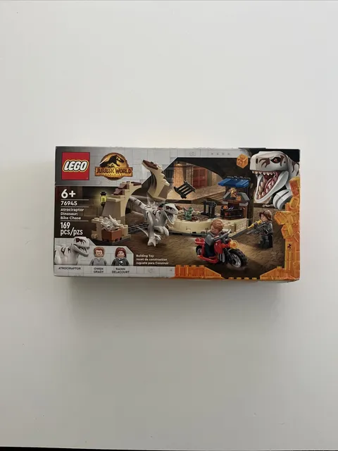 LEGO Jurassic World 76945 - Atrociraptor Dinosaur: Bike Chase NEW SEALED IN BOX