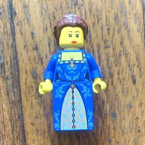 LEGO Castle Crown Queen cas416 Minifigure w/o Crown