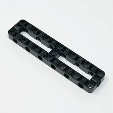 4526 LEGO Parts Technic Liftarm Modified Frame Thick 3x13 Open Center BLACK (1)