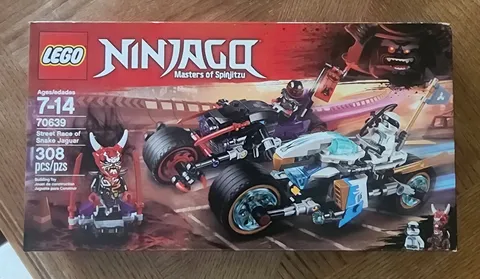 LEGO NINJAGO Masters of Spinjitzu 70639 Street Race of Snake Jaguar 308pc