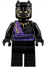 LEGO Marvel King T'chaka Black Panther Minifigure New