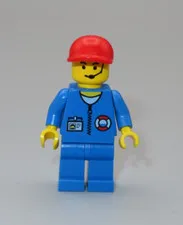LEGO Shuttle Launch Pad Command Crew City Town minifigure 6336 6339 