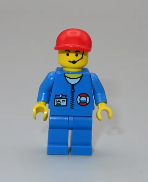LEGO Shuttle Launch Pad Command Crew City Town minifigure 6336 6339 