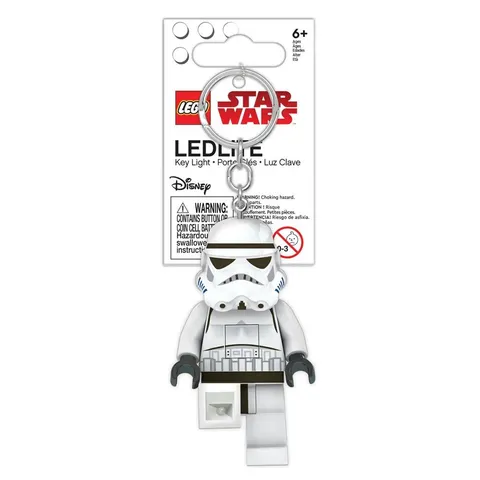 LEGO Star Wars Stormtrooper Minifigure Key Light (Keyring / Keychain)
