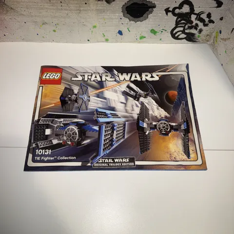 Lego Star Wars 10131 Tie Fighter Collection Instruction Manual Only