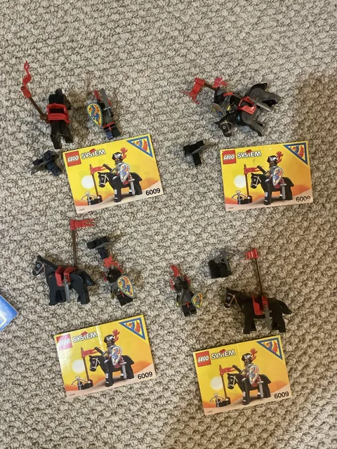 LEGO Castle Black Knight (6009) Complete with Instructions