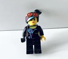 The Lego Movie Lucy Wyldstyle with hair Minifigure Minifig Figure Some Scratches
