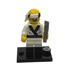 LEGO Ninjago Movie Sushi Chef Minifigure 71019 collnm19 Cleaver Japanese Cook
