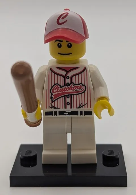 Lego BASEBALL PLAYER Collectible Minifigure Series 3 8803 col03-16 col047
