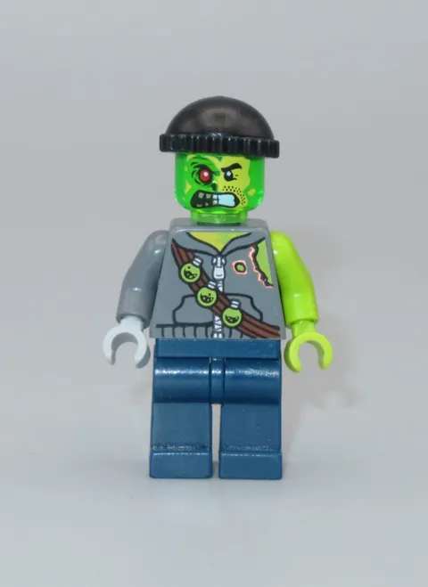 LEGO Ultra Agents Adam Acid trans green head minifigure 70160