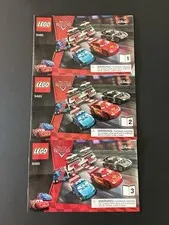 LEGO Disney Pixar Cars #9485 Instruction Manuals 1-3 (Set of 3) Disney 2012