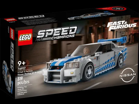 Lego Speed Champions 2 Fast 2 Furious Nissan Skyline GT-R (R34) 76917 new sealed
