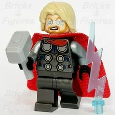 LEGO® Super Heroes Thor Minifigure Avengers Marvel Hammer Lightning 76152 sh0645