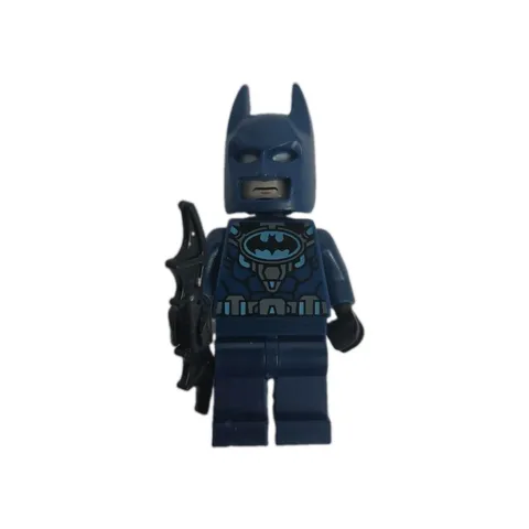 LEGO Batman Minifigure Blue Suit Removable Mask Minifigures Batman Movie