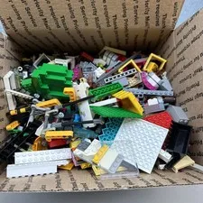 LEGO Bulk Lot Mixed Loose Bricks & Pieces Parts Multicolor Box