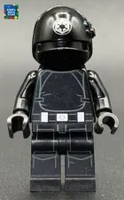 LEGO Imperial Gunner Minifigure Closed Mouth White Logo Star Wars sw1045