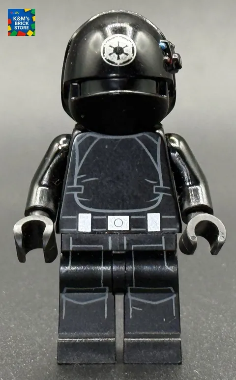 LEGO Imperial Gunner Minifigure Closed Mouth White Logo Star Wars sw1045