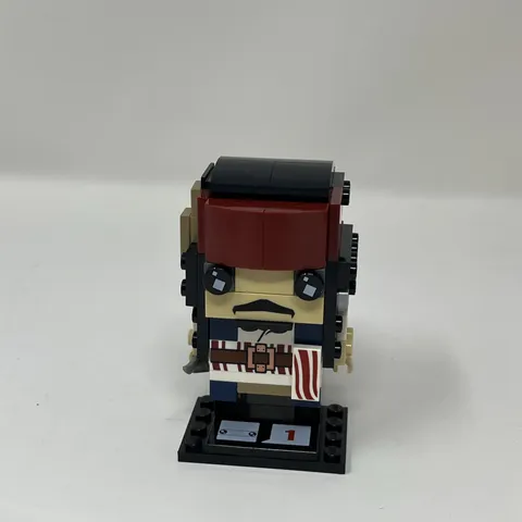 2017 Lego Pirates of the Caribbean (41593) BrickHeadz Captain Jack Sparrow