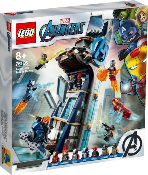 LEGO Marvel Avengers 76166 Avengers Tower Battle 685pcs Super Hero Set