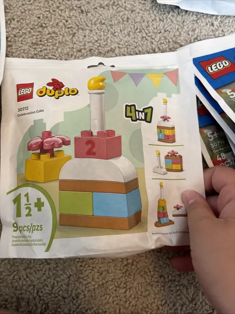 LEGO Duplo My First Celebration Cake Paper Bag 30712 (SEALED)