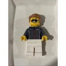 Lego Mercedes-AMG SL 63 Driver Minifigure #sc118 Brand New Speed Champions