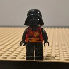 LEGO Star Wars Darth Vader Minifigure w/ Black Helmet & Red Printed Torso