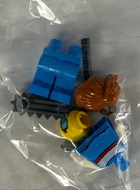 LEGO - cty1683 - Ice Sculptor - Minifigure - From Set 60381 New Sealed L1