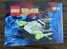 Vintage LEGO 6816 Cyber Blaster Instruction Manual Booklet Only Space 1997