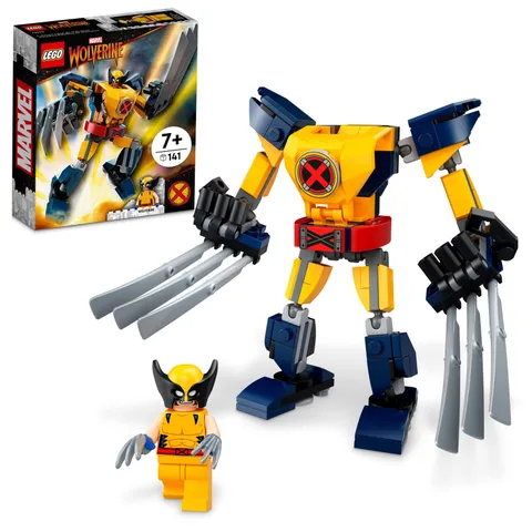 LEGO Marvel Wolverine Mech Armor 76202 Building Kit; Collectible Mech and Minifi