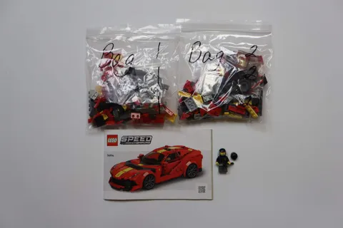 LEGO® Speed Champions 76914 Ferrari 812 Competizione 🔍100% Complete W/Instructi