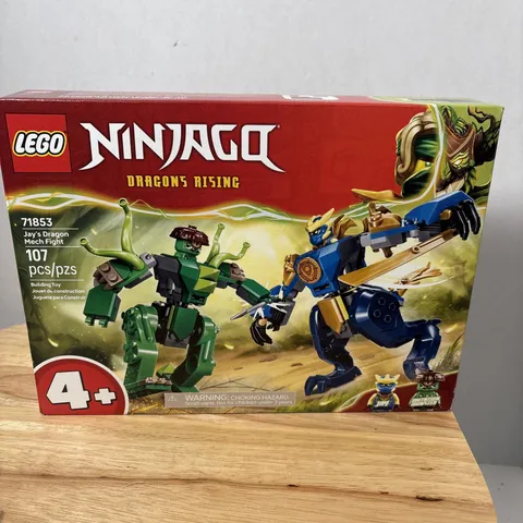 LEGO Ninjago Dragons Rising Jay's Dragon Mech Fight Set 71853 New Sealed